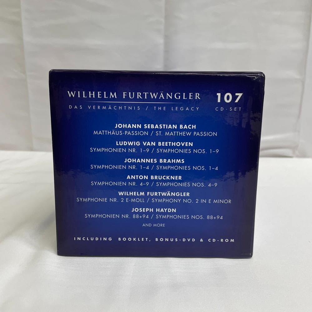 ◆ヴィルヘルム フルトヴェングラー ザ・レガシー 107枚 CDセット01067