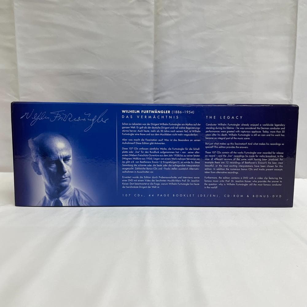 ◆ヴィルヘルム フルトヴェングラー ザ・レガシー 107枚 CDセット01067