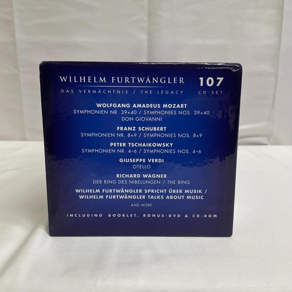 ◆ヴィルヘルム フルトヴェングラー ザ・レガシー 107枚 CDセット01067