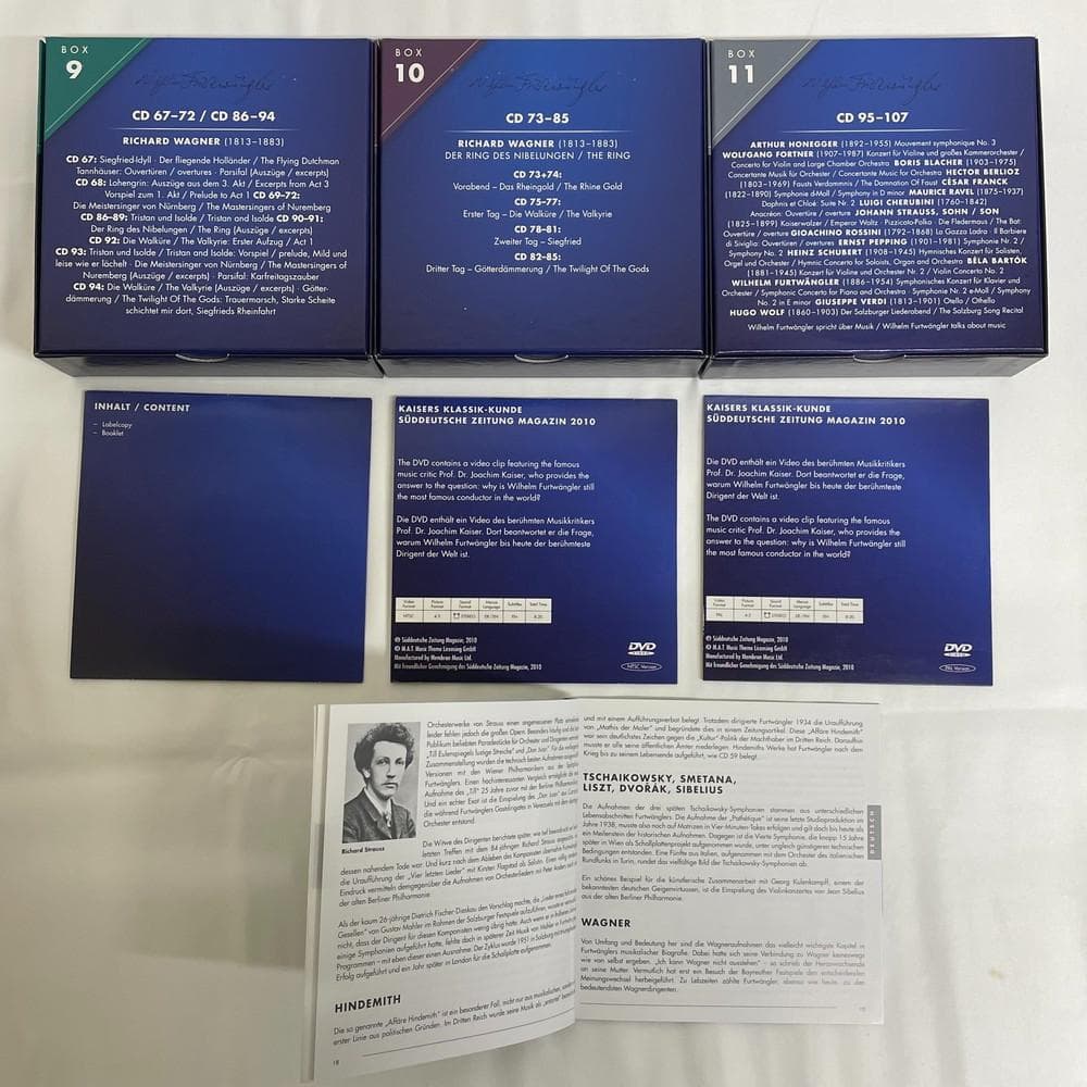 ◆ヴィルヘルム フルトヴェングラー ザ・レガシー 107枚 CDセット01067