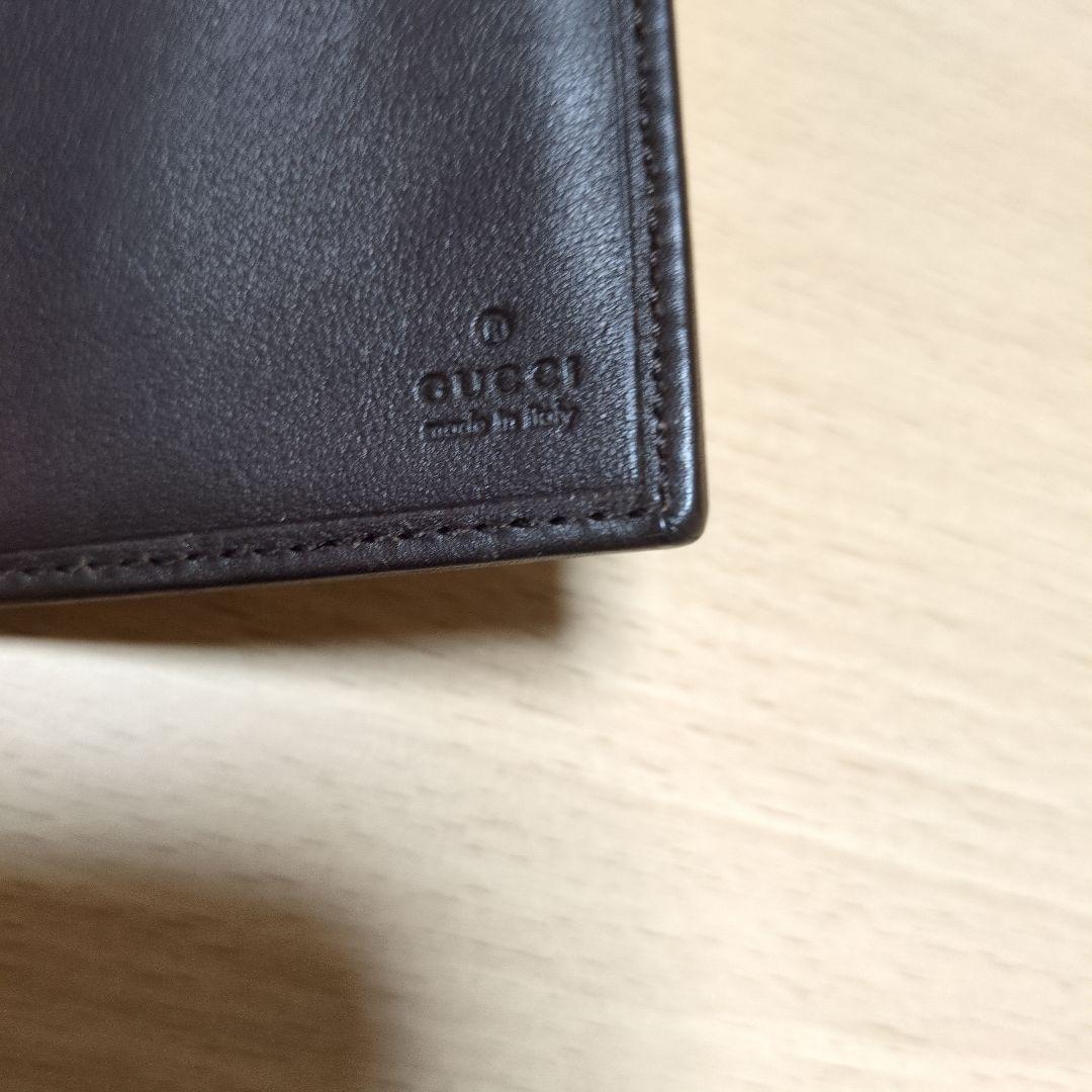 グッチ 三つ折り 財布 GG キャンバス