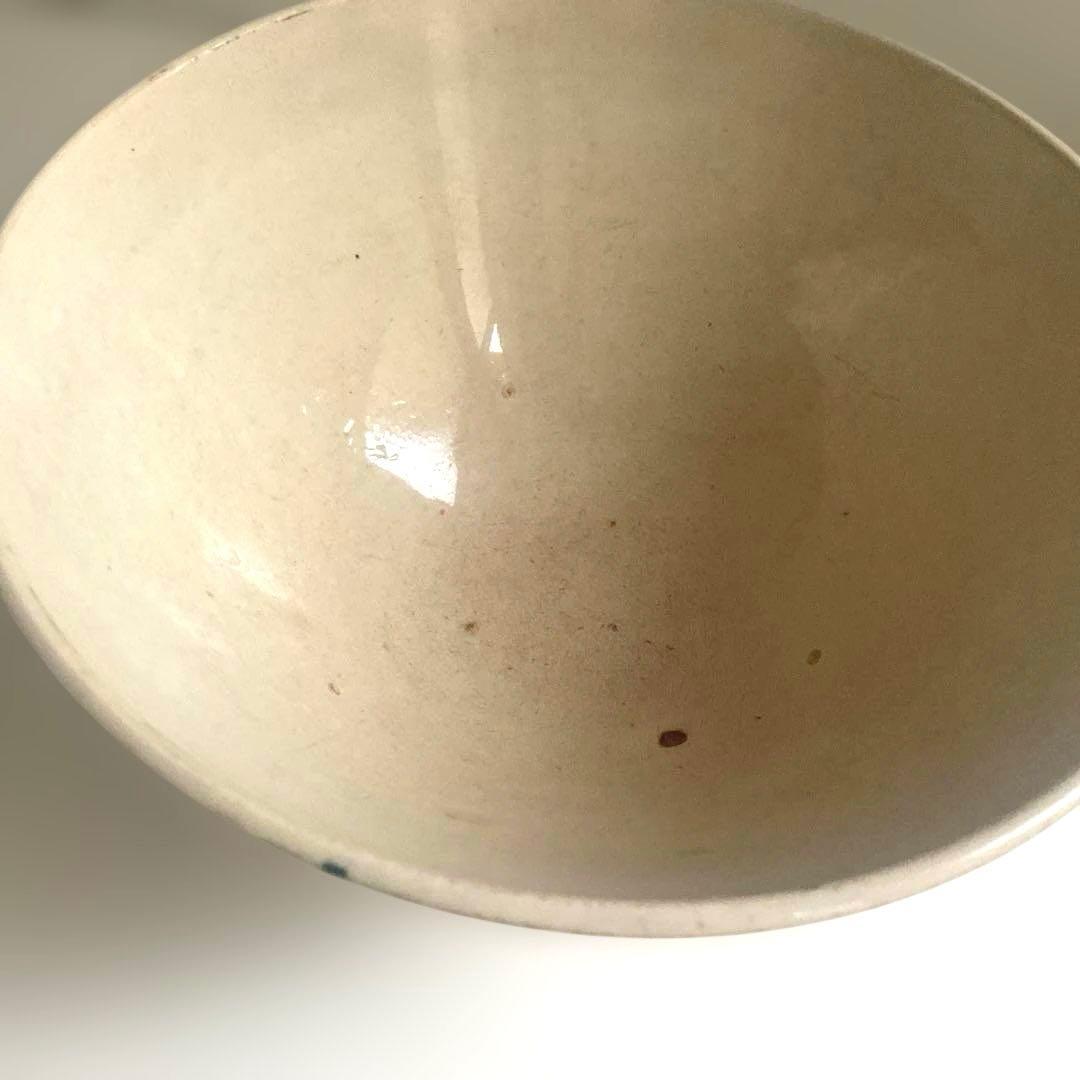 希少　バドンヴィレー　鶏のアンティークカフェオレボウル