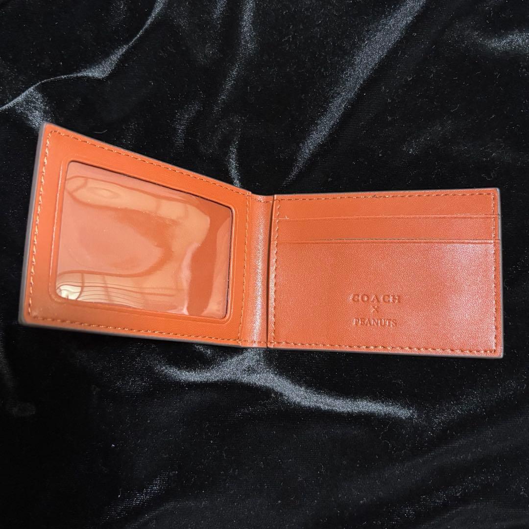 【本日24時まで‼️】COACH コーチ ２つ折り財布 スヌーピーコラボ