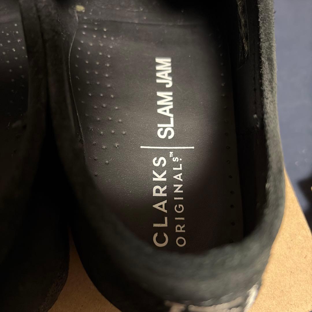 CLARKS×SLAM JAM WALLABEE ブラック 27.5cm