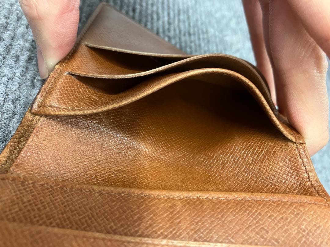 LOUIS VUITTON　ルイヴィトン　三つ折り財布　モノグラム　318