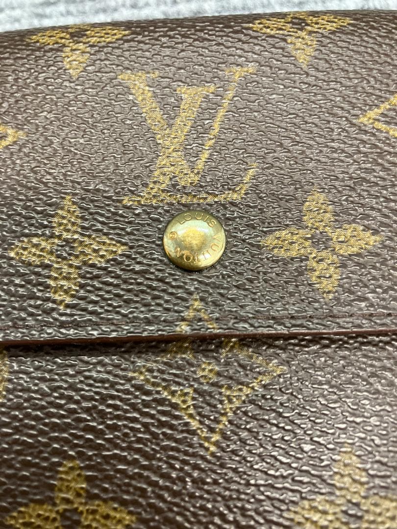 LOUIS VUITTON　ルイヴィトン　三つ折り財布　モノグラム　318