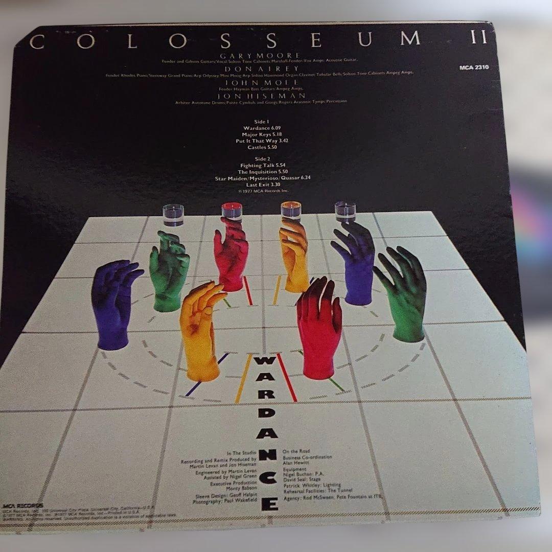 【G・ムーア、D・エイリーサイン入】COLOSSEUM II/WARDANCE