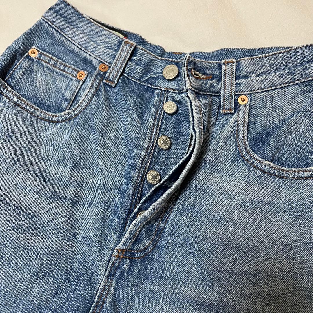 グッチ 美品リンゴGGロゴ デニム
