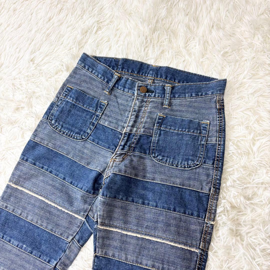 美品✨ヒステリックグラマー　ウミヘビ　ツギハギデニム　90s 初期　ヴィンテージ