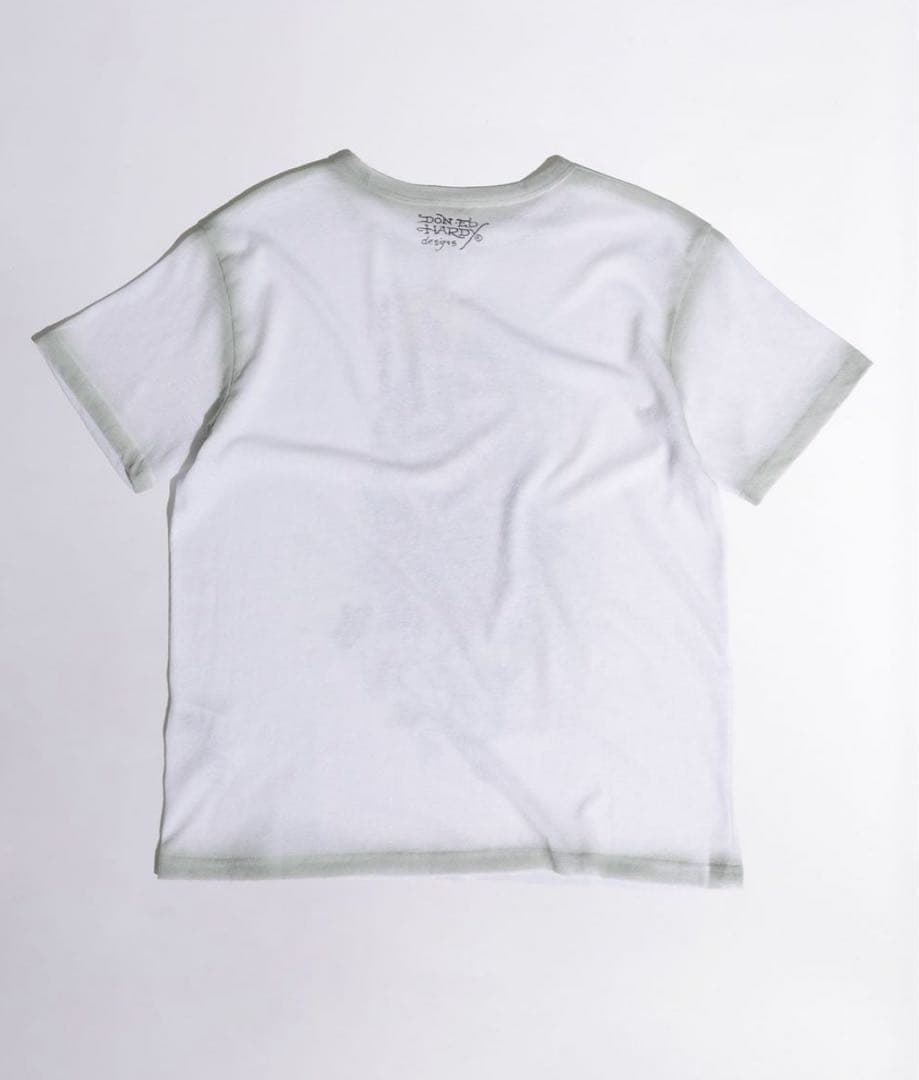 [Sculptor x Ed Hardy] Brush Tee White 半袖