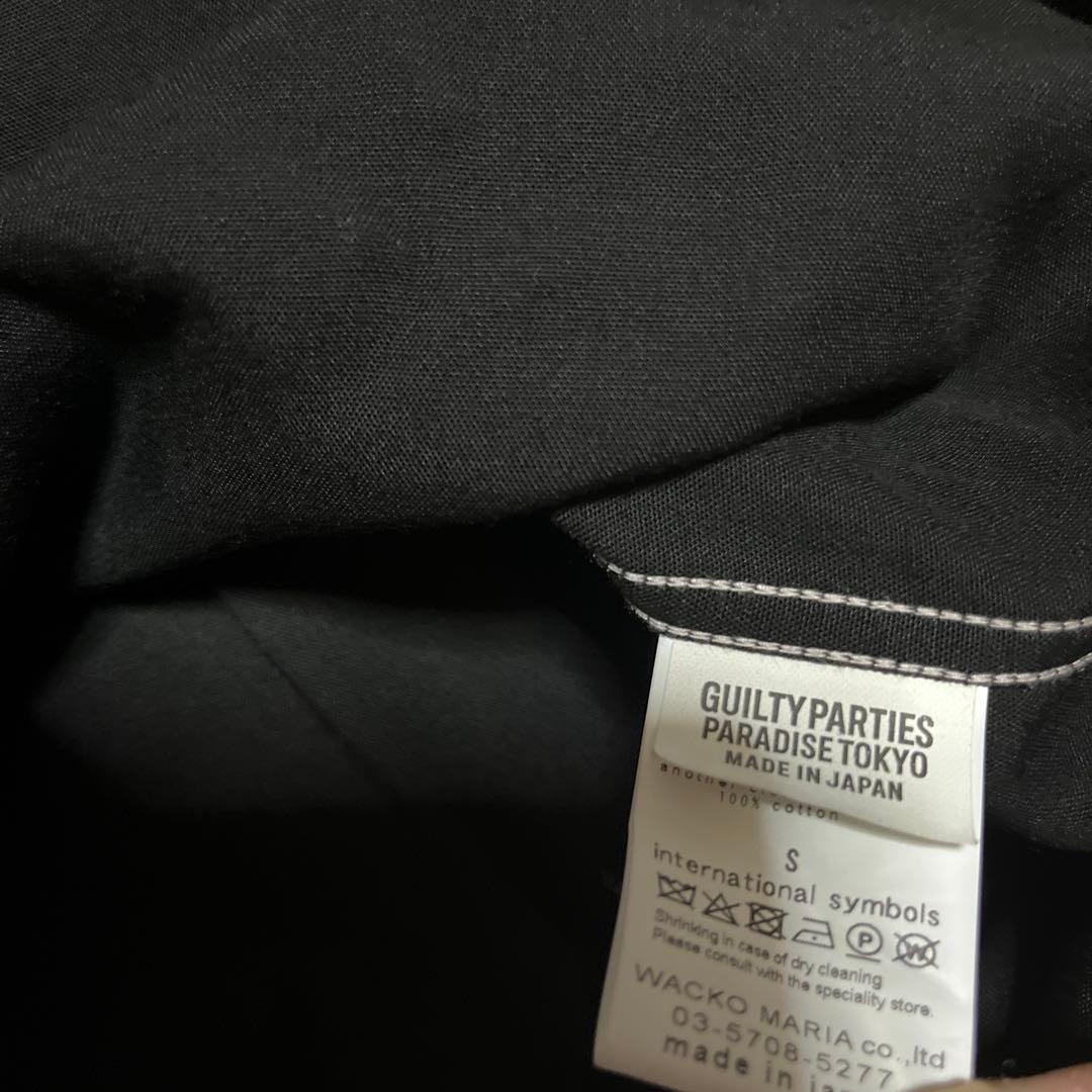 WACKO MARIA TWO-TONE 50's SHIRT レオパード　s