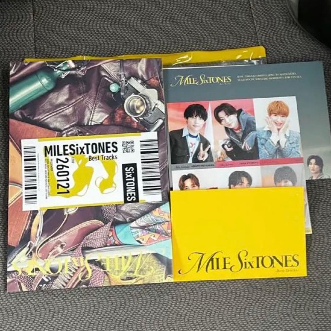 SixTONES アルバム　MILE SixTONES 特典付き