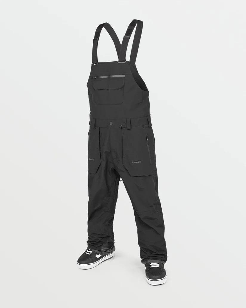 新品 VOLCOM Rain Gore-Tex Bib Overalls 黒 Ｌ