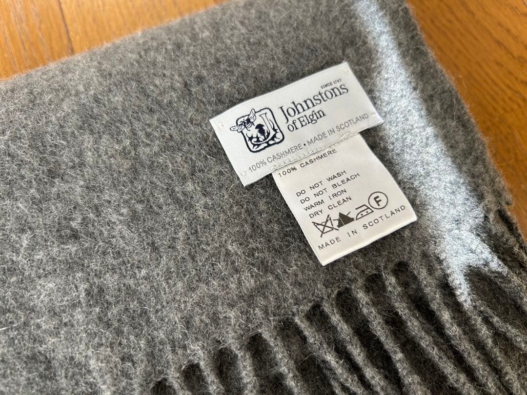 Johnstons of Elgin ジョンストンズ　カシミヤ　大判　正規品
