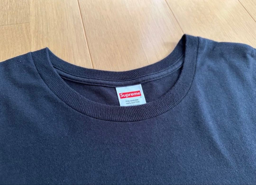 わ*ん様 Supreme KAWS Chalk Logo Tee Black