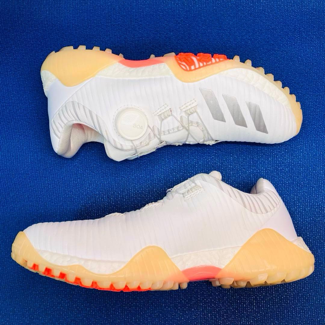 【未使用級】adidas23.5㌢コードカオスボア　BOOST BOA ホワイト