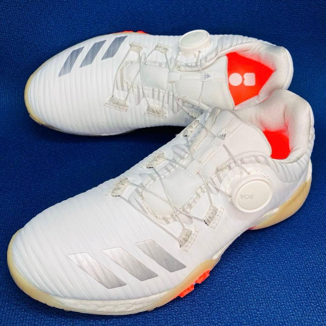【未使用級】adidas23.5㌢コードカオスボア　BOOST BOA ホワイト