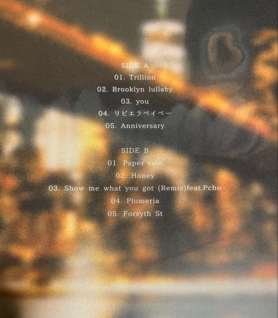 LP 限定盤 to （2nd Album / アナログレコード） 林和希