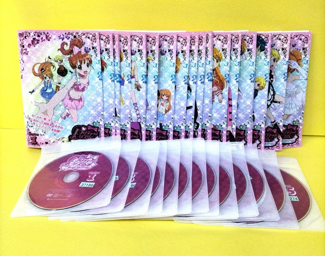プリティーリズム DVD 全77枚セット レンタル落ち