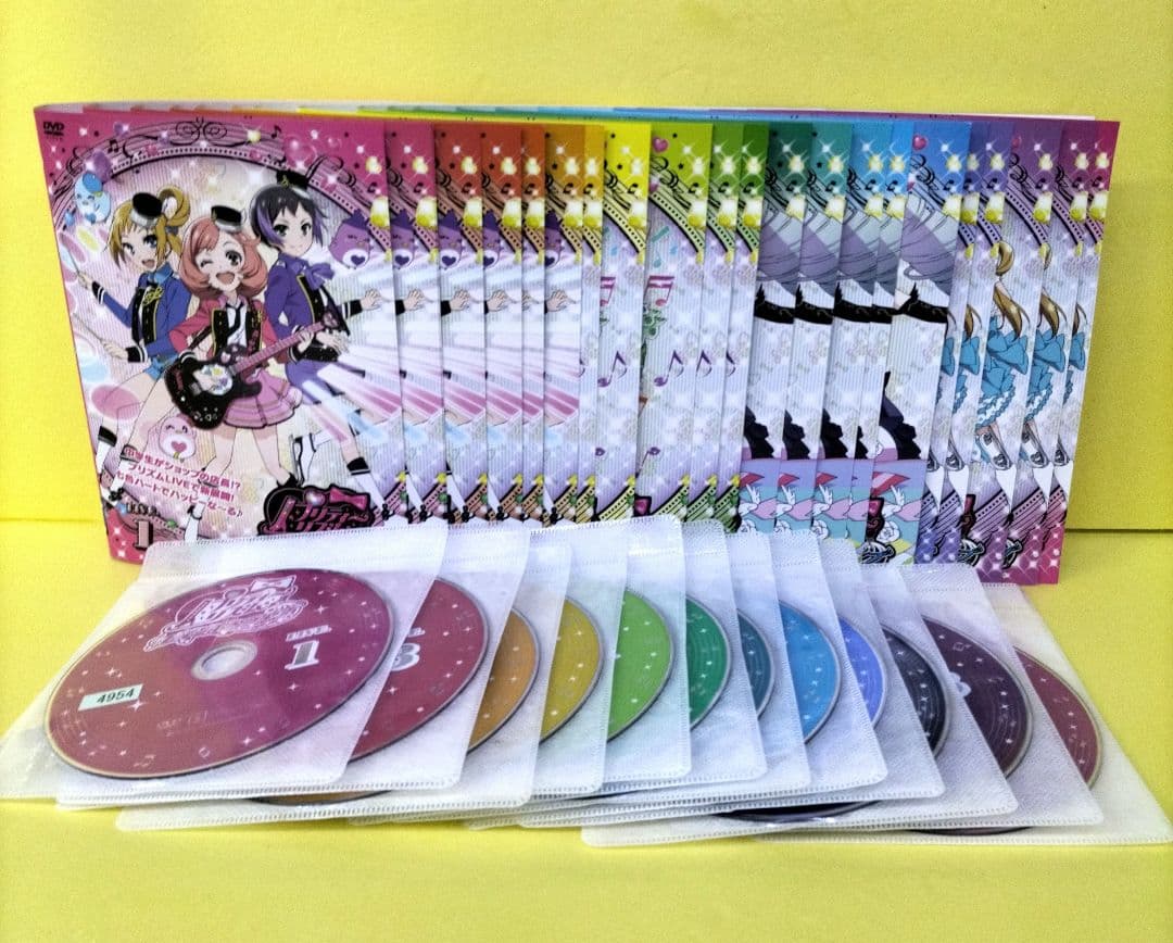 プリティーリズム DVD 全77枚セット レンタル落ち