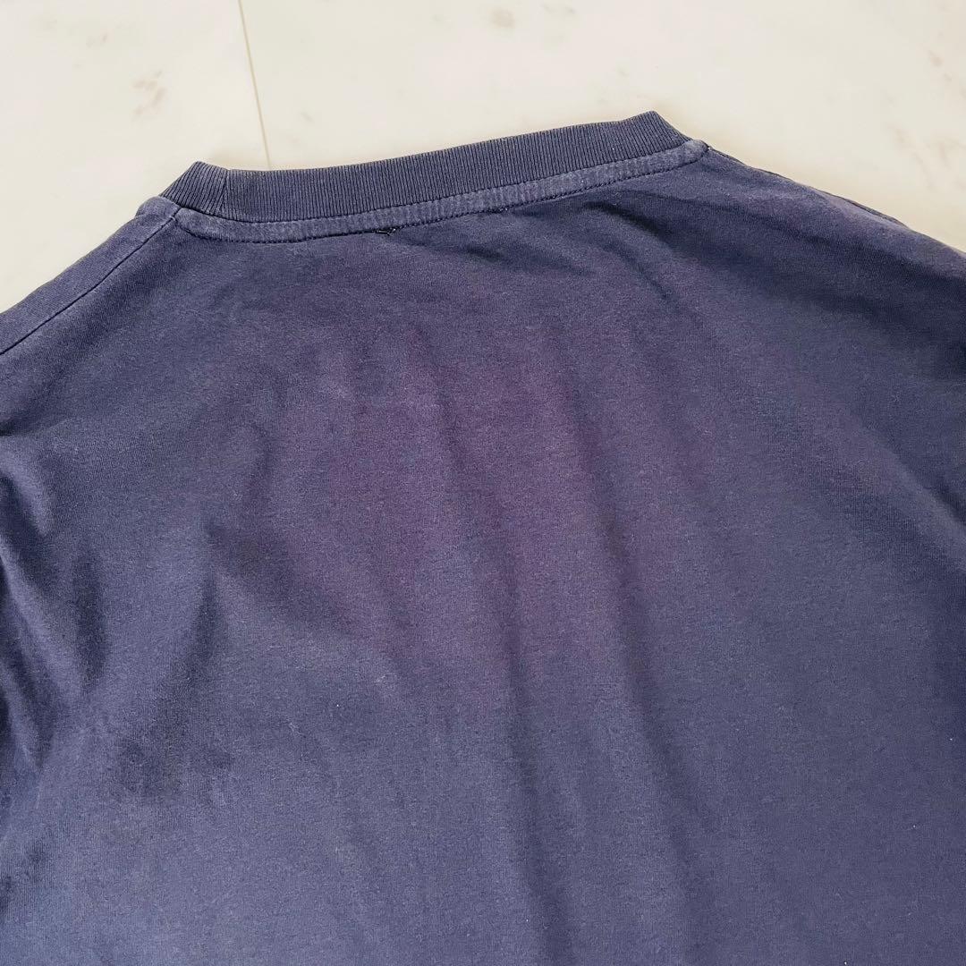 プラダ 半袖Tシャツ ネイビー ブランドロゴ