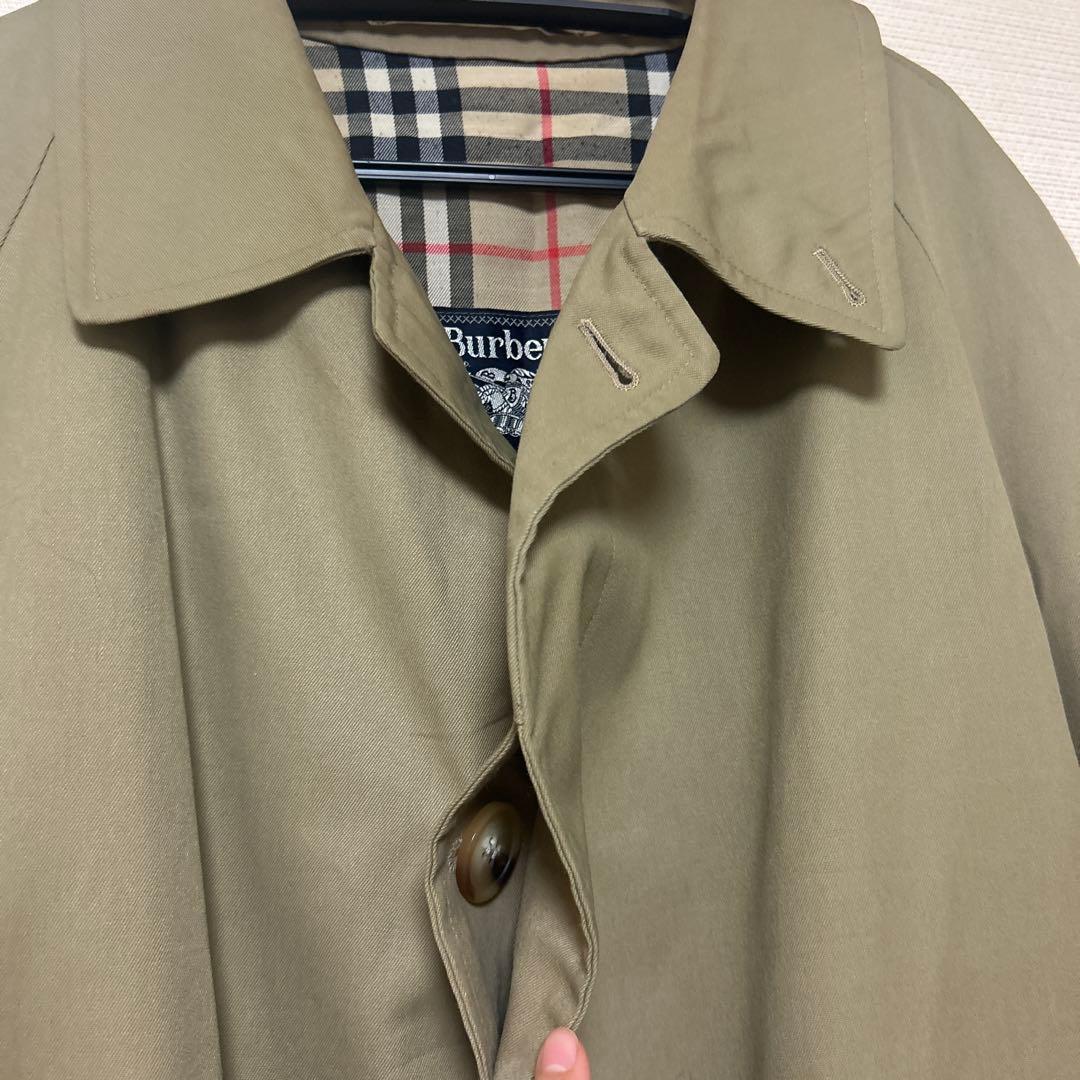 Burberrys’ ベージュ トレンチコート チェック裏地