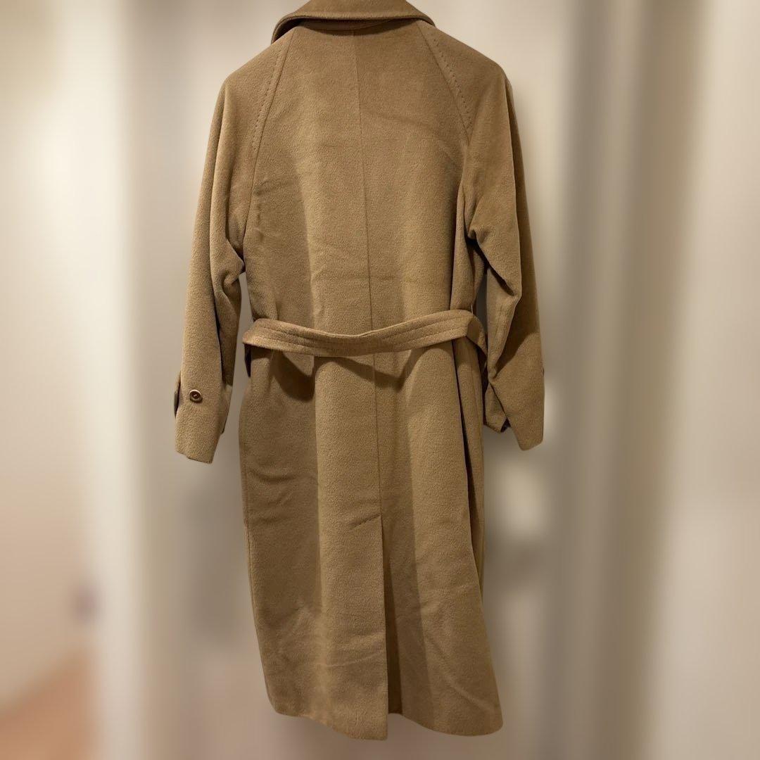 Max Mara カシミヤ混ウールロングコート