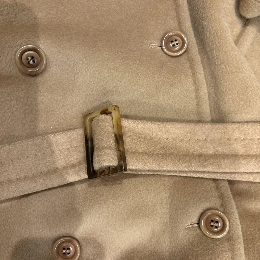 Max Mara カシミヤ混ウールロングコート