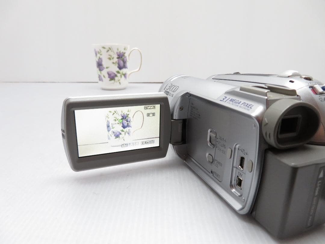 撮影確認済 Panasonic デジタルビデオカメラ NV-GS300 電池2個