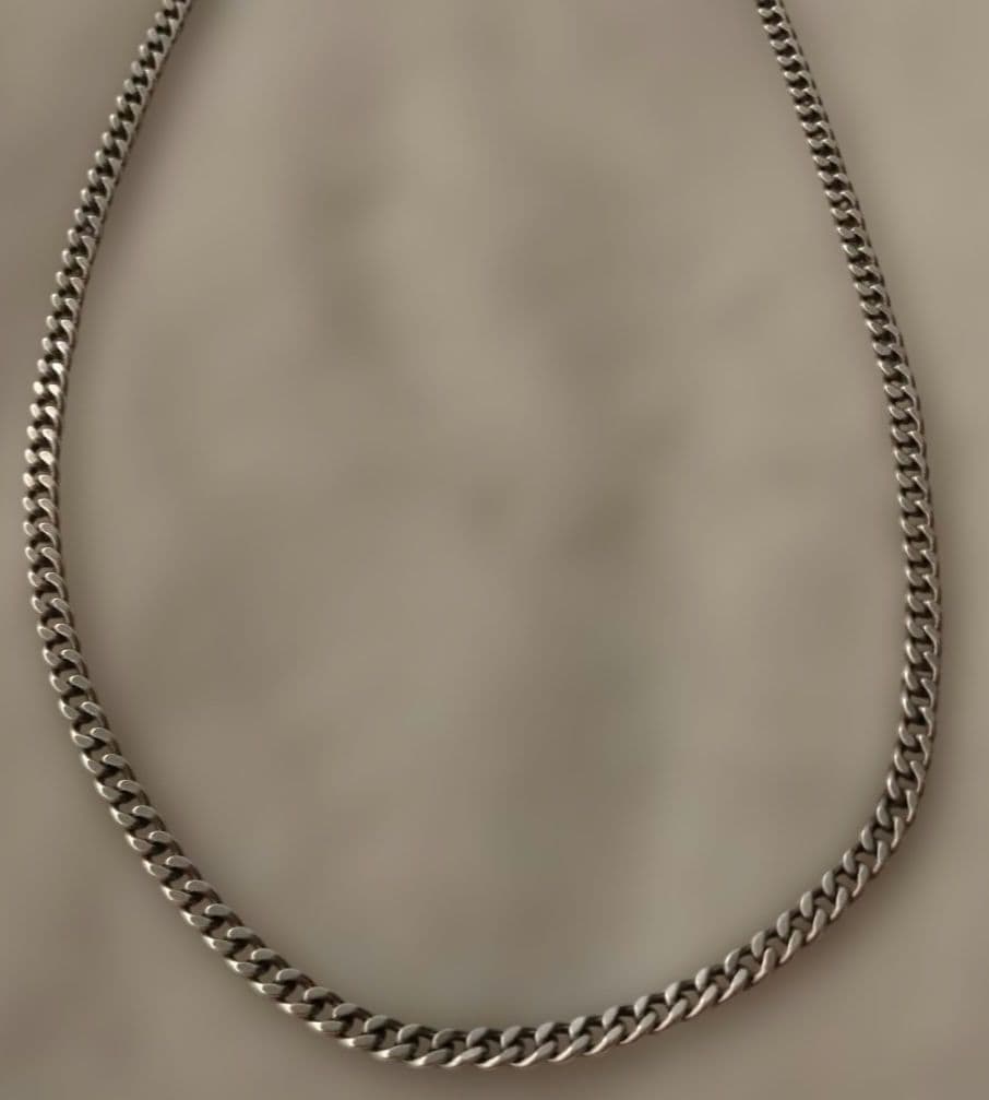 シルバー925 55cm 5mm 喜平　チェーン　ネックレス　sterling
