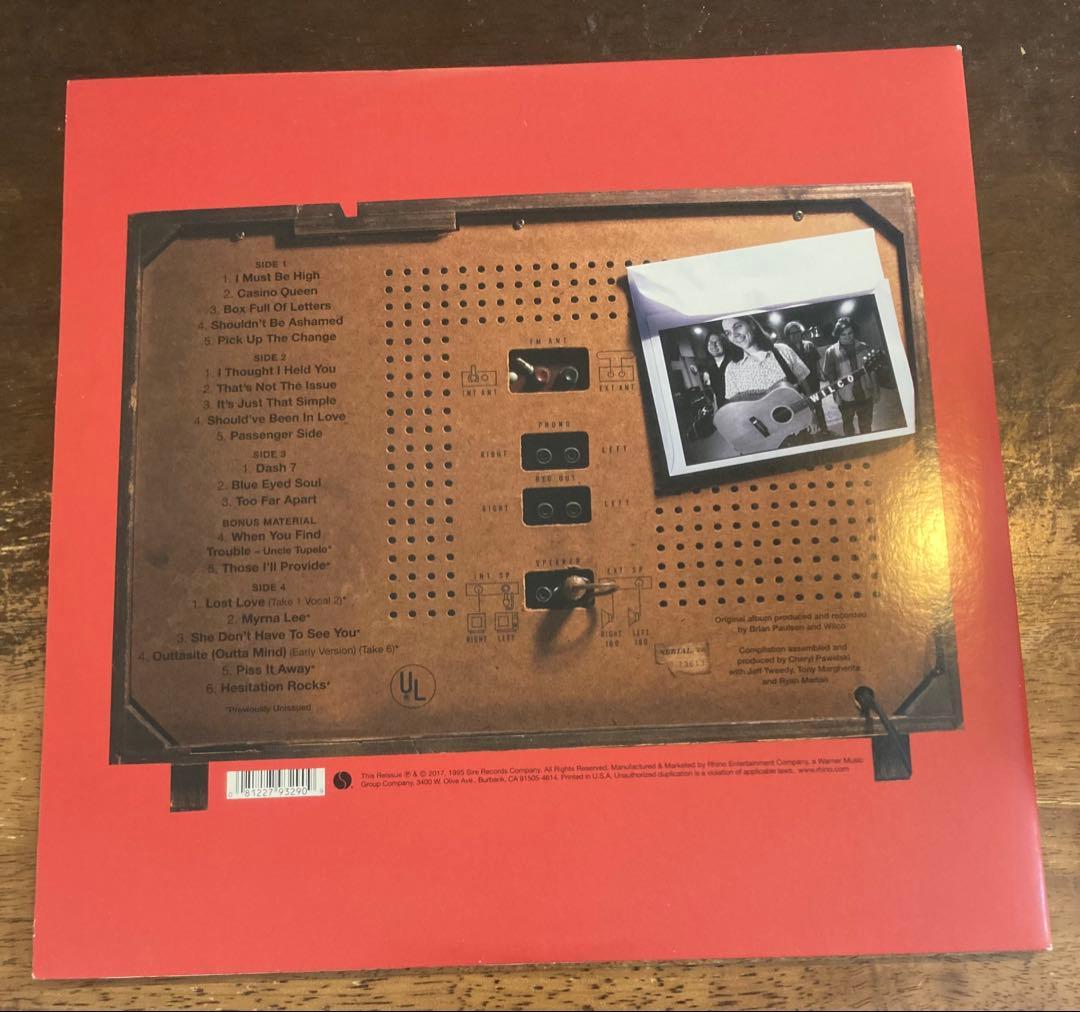 ■稀少高音質アナログ2LP■WILCO / ウィルコ■A.M.■2LP / 19