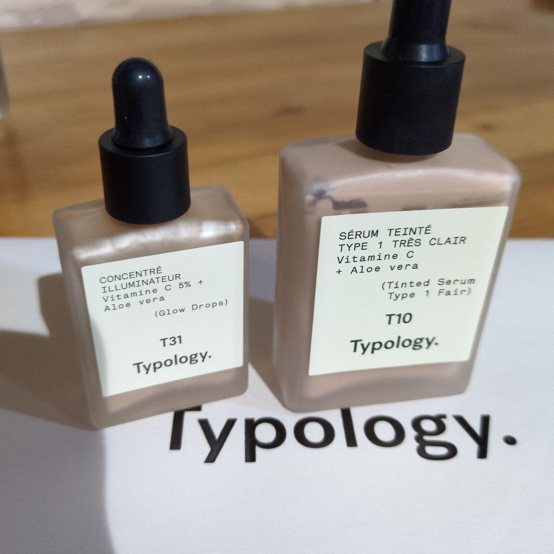 専用☆Typology グロウドロップス & ティンテッドセラムセット、クリーム
