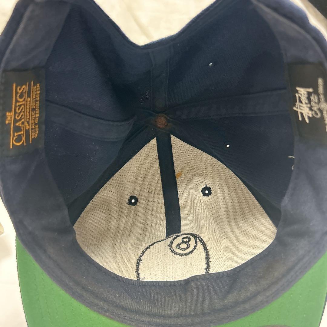 【希少】old stussy キャップ　ステューシー　8ボール