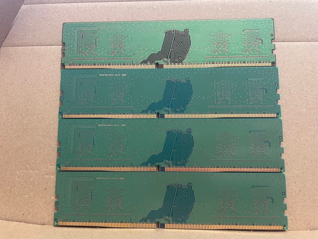 【正常判定】DDR4 4GB×4枚 SAMSUNG pc4