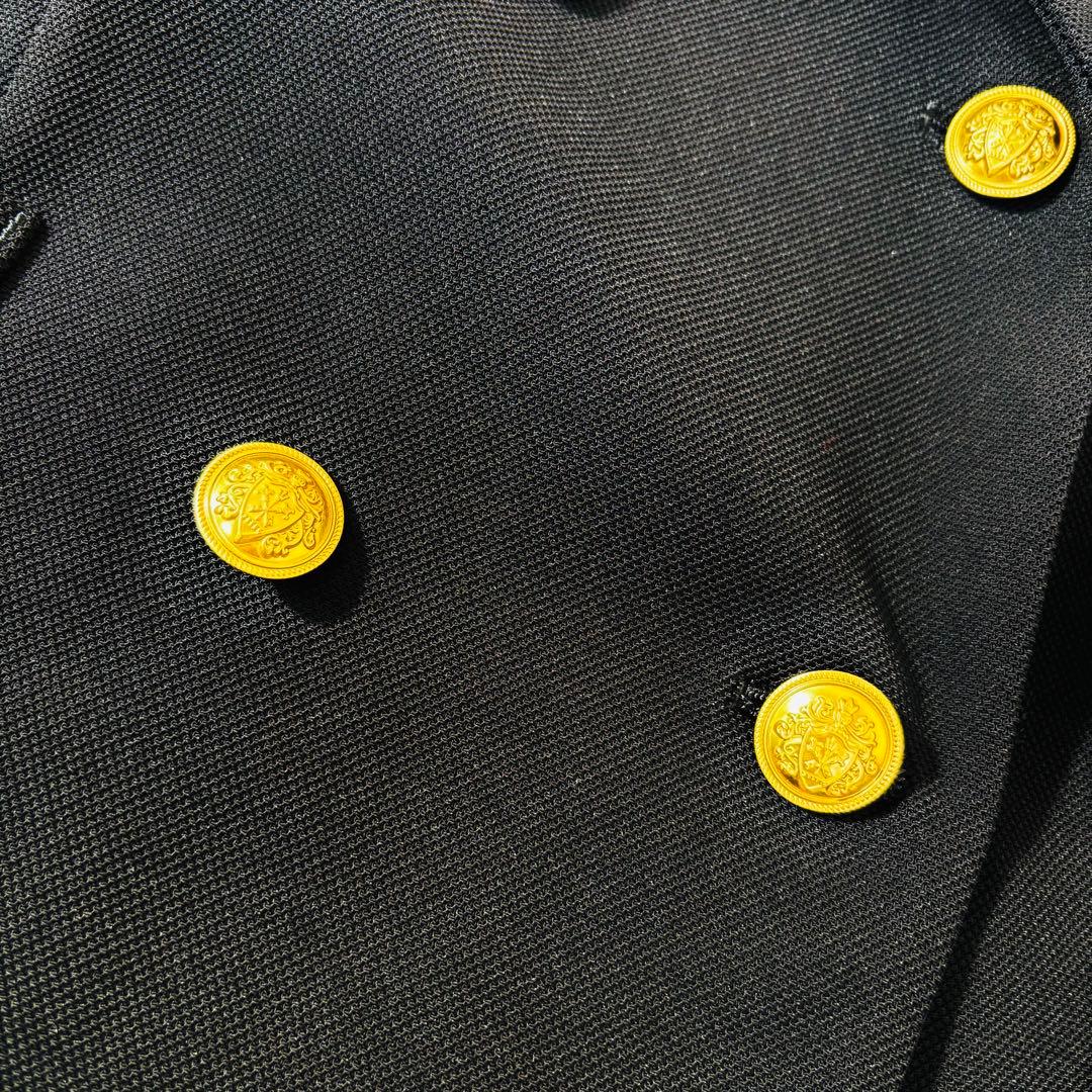 未使用級✨ アルアバイル レノクロスダブルコンパクトジャケット ネイビー