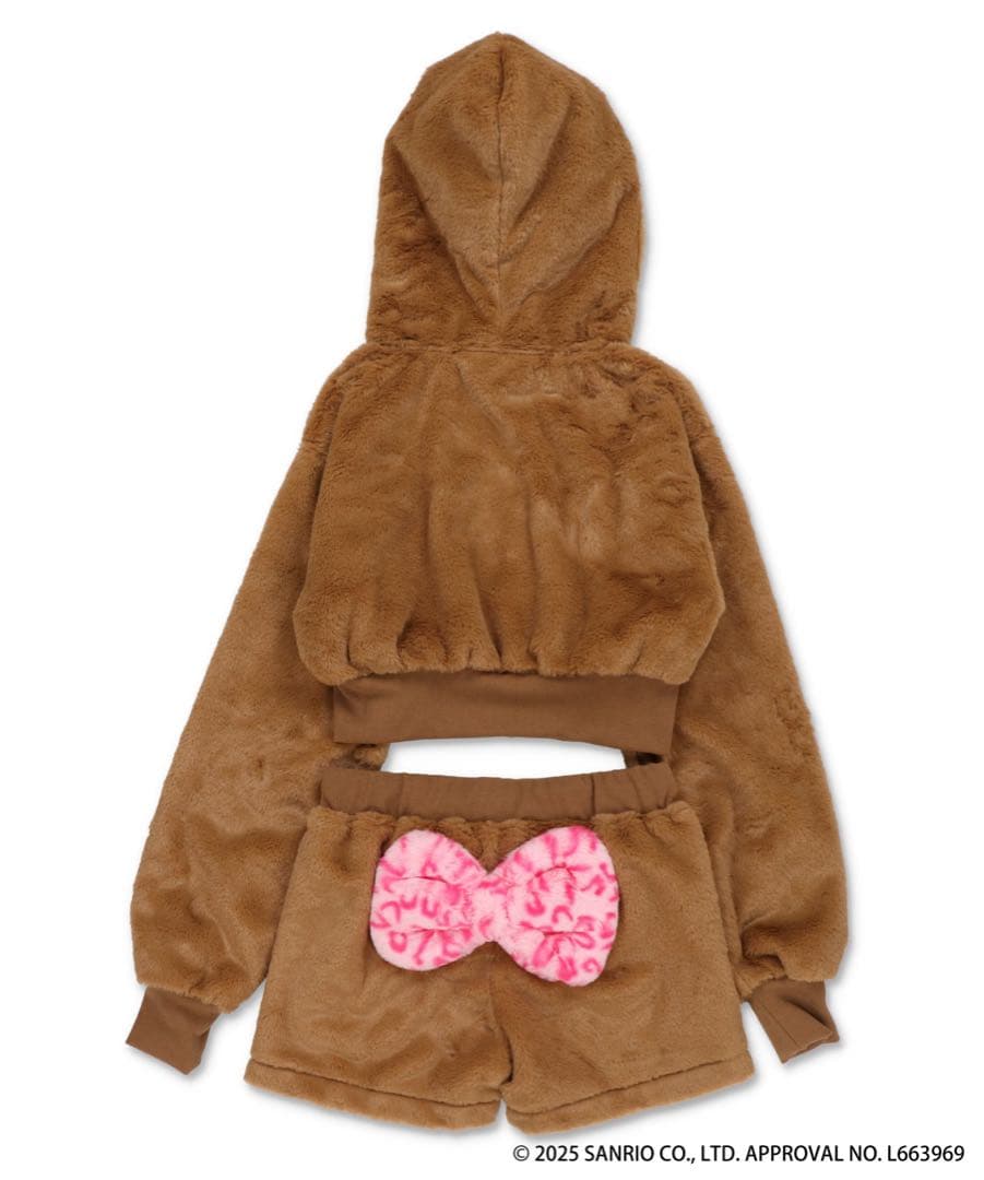 SPINNS×BABYLCLUBセットアップ シュガーバニーズ クロうさ