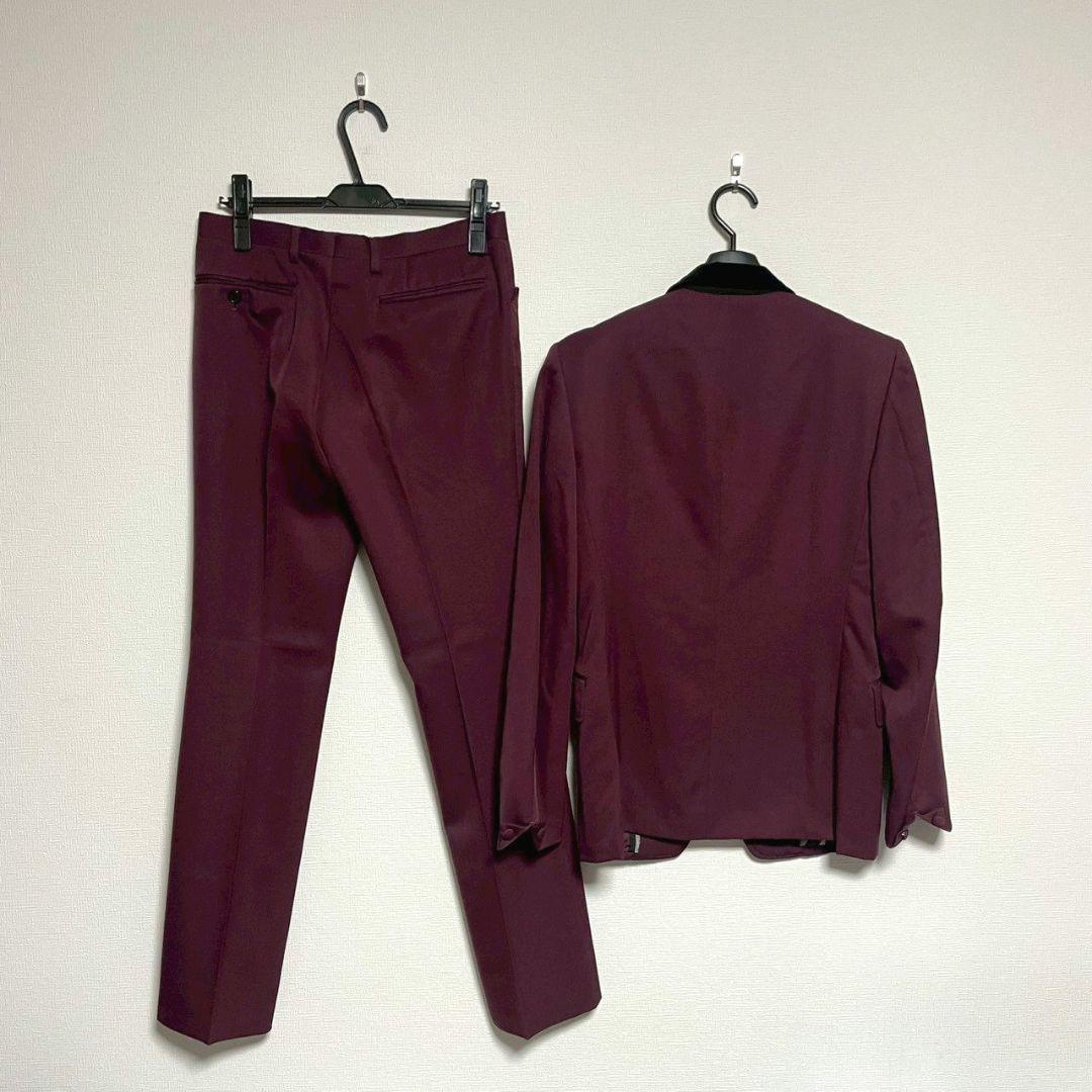 REATS TAILOR ZAZOUS　スーツ　セットアップ　ワインレッド　36
