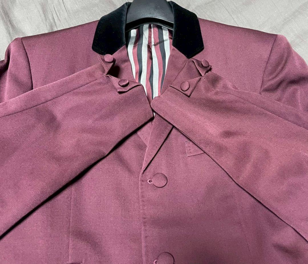 REATS TAILOR ZAZOUS　スーツ　セットアップ　ワインレッド　36