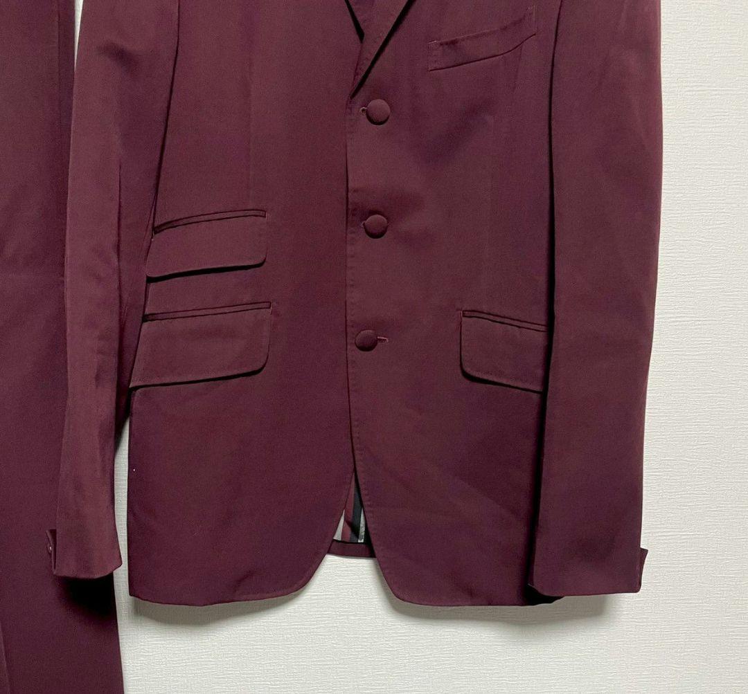 REATS TAILOR ZAZOUS　スーツ　セットアップ　ワインレッド　36