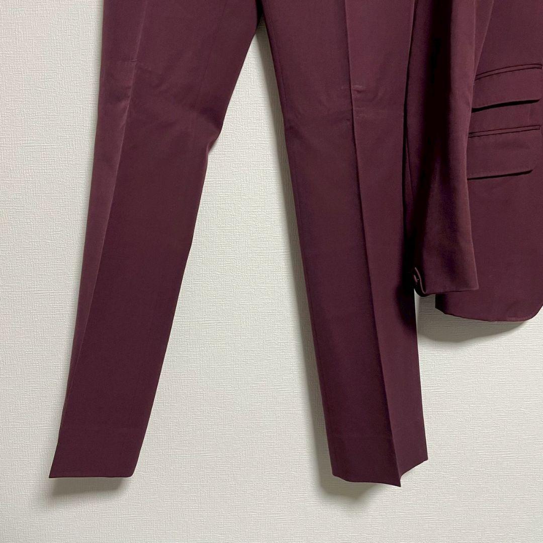 REATS TAILOR ZAZOUS　スーツ　セットアップ　ワインレッド　36
