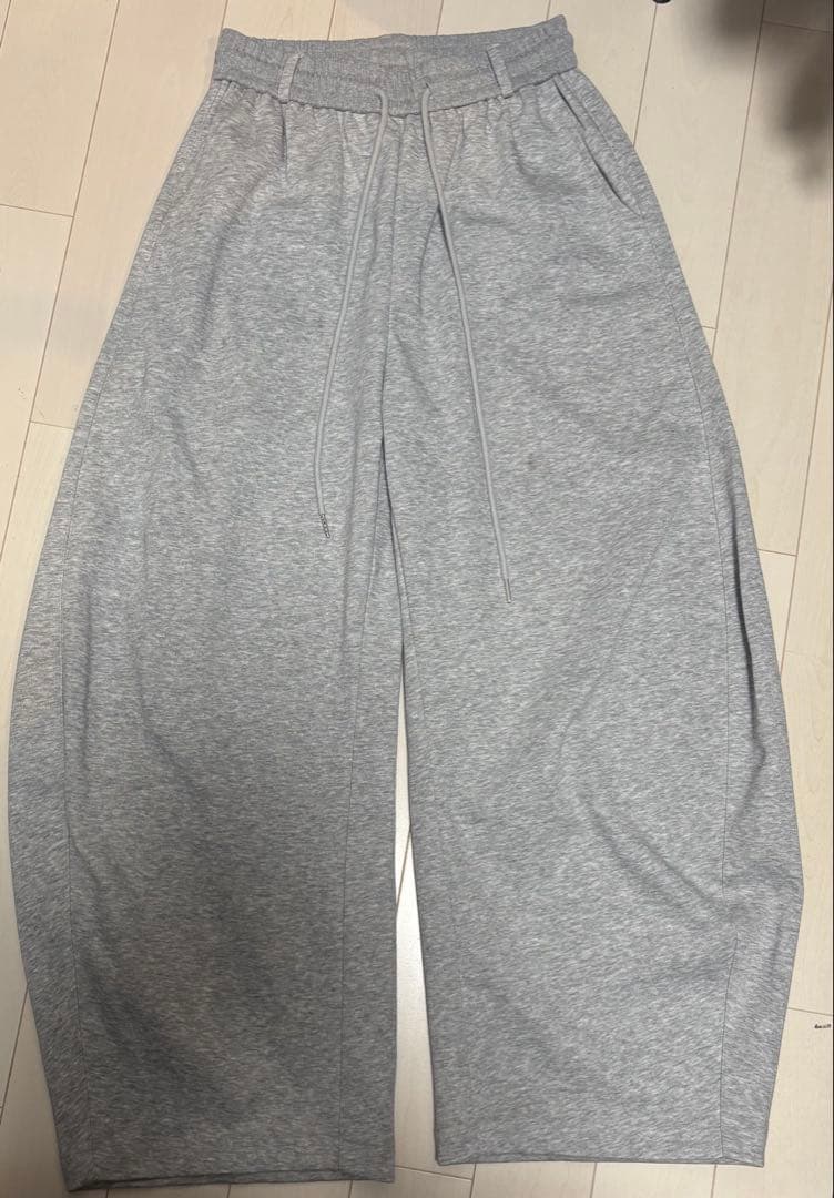 地底人　スウェットパンツ　グレー　M