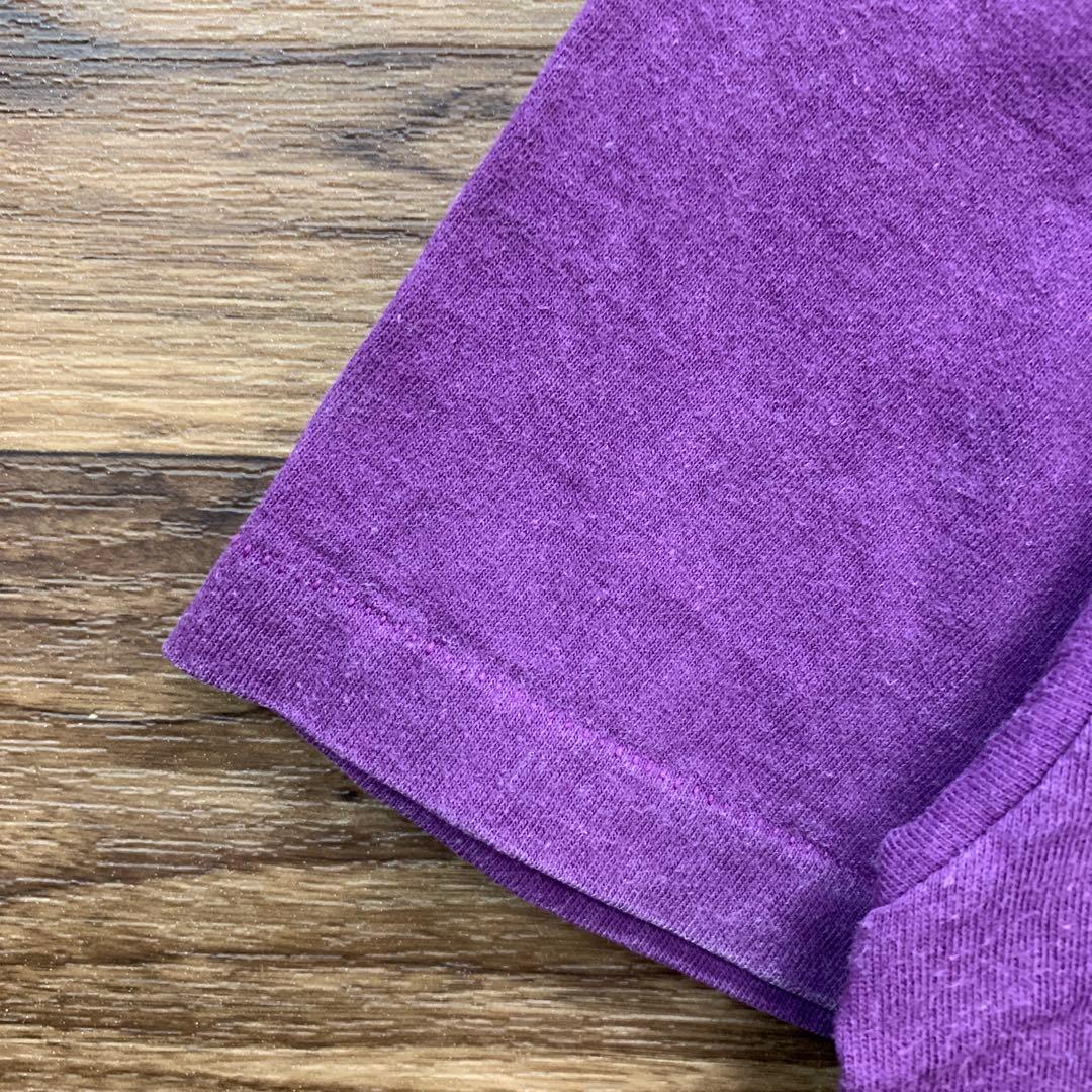 中古 80s OLD STUSSY プリント Tシャツ 黒タグ後期 USA製