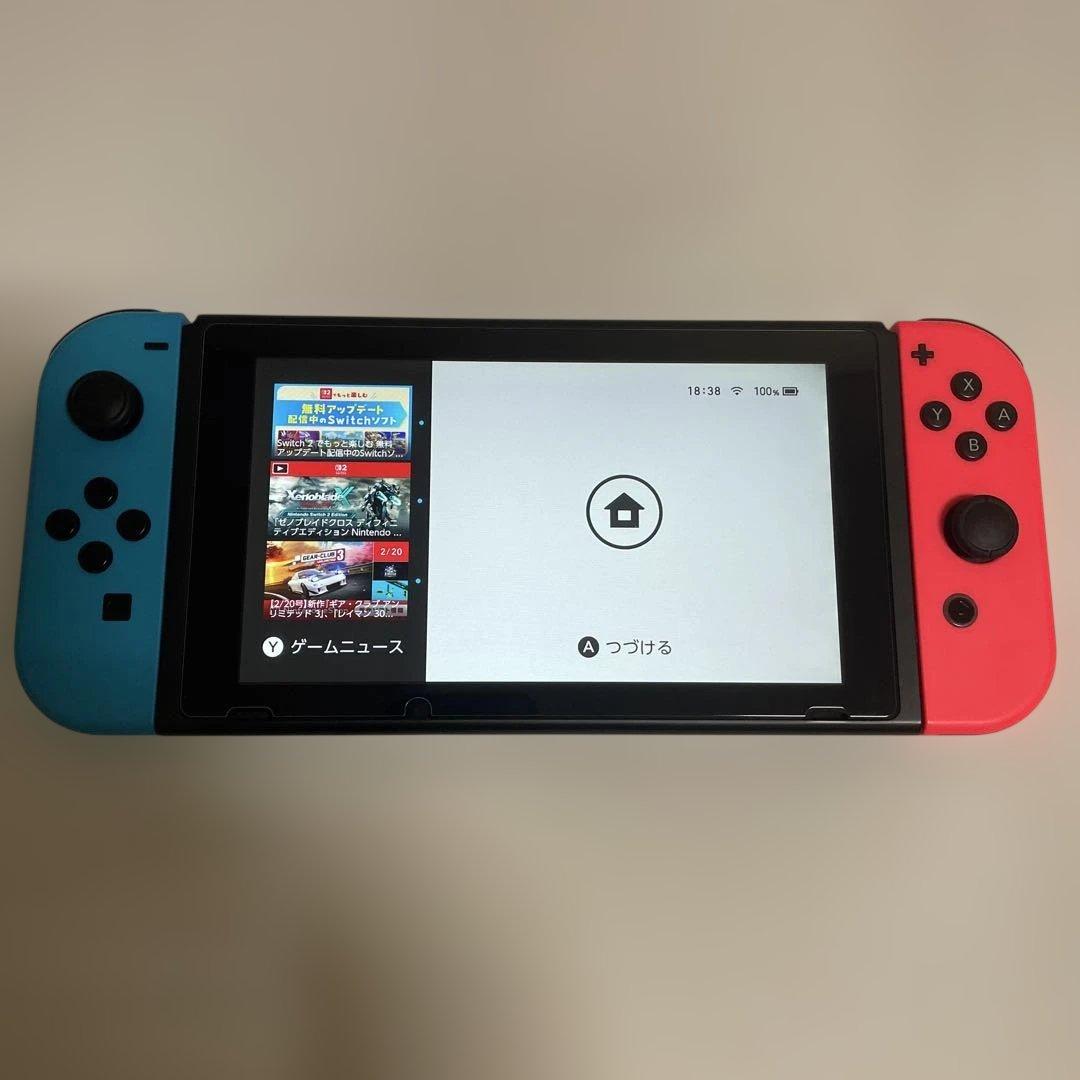Nintendo Switch 本体 ネオンブルーレッド