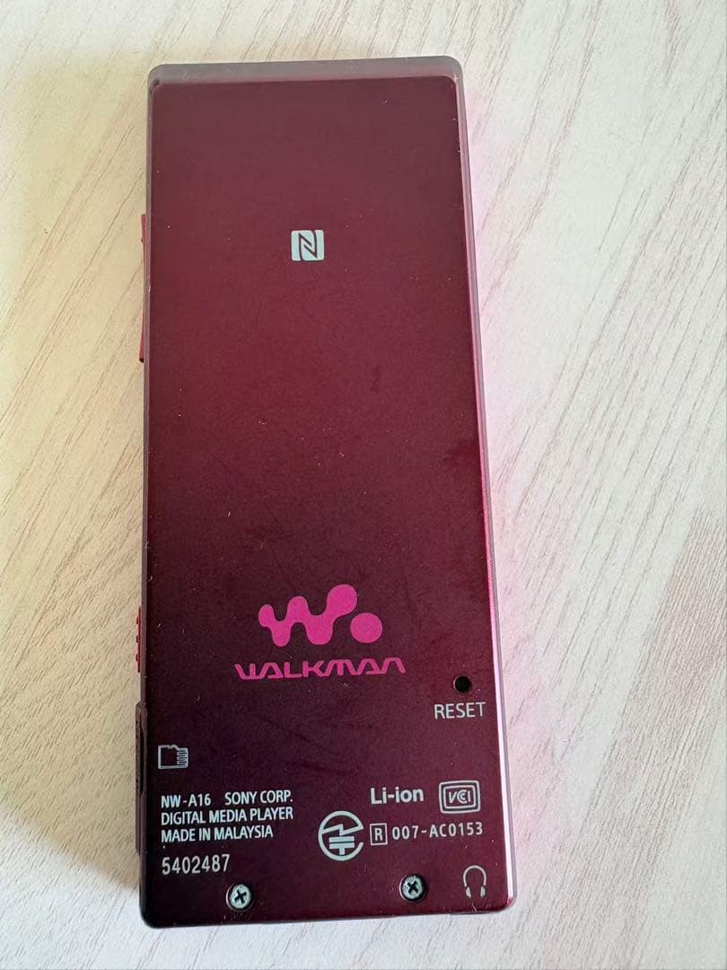 SONY ウォークマン NW-A16 充電器付き