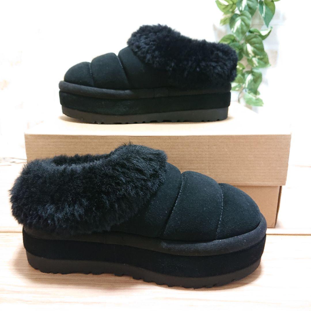 UGG アグ　Tazzlita　タズリータ ブラック 23cm 厚底ブーツ 黒