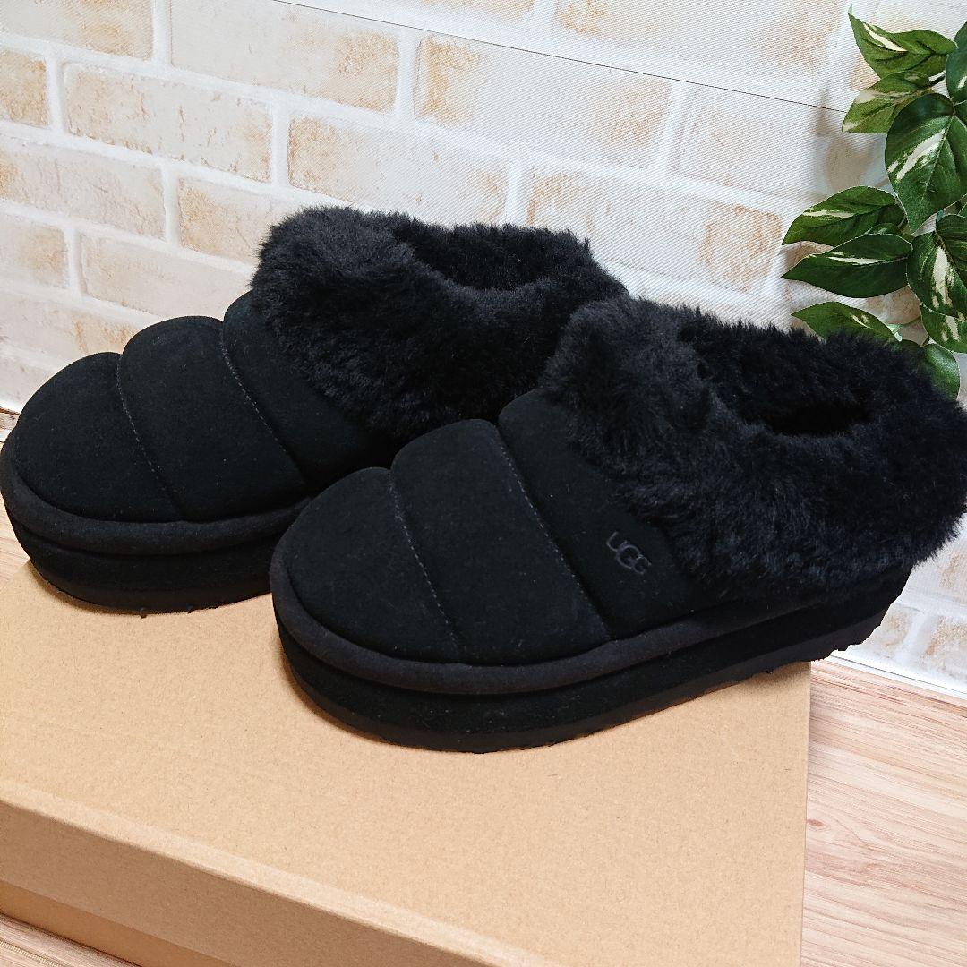 UGG アグ　Tazzlita　タズリータ ブラック 23cm 厚底ブーツ 黒