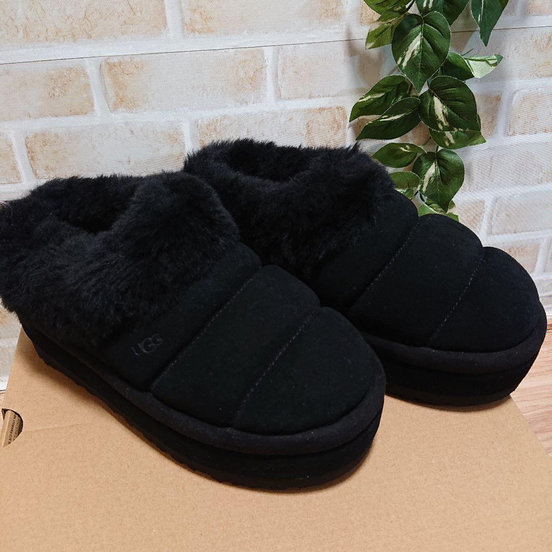 UGG アグ　Tazzlita　タズリータ ブラック 23cm 厚底ブーツ 黒
