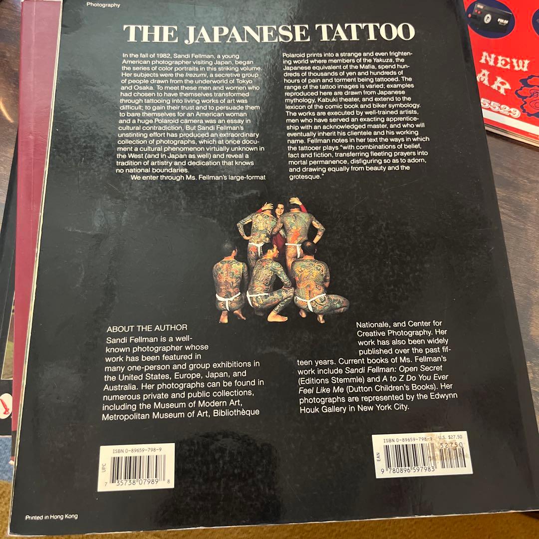 刺青写真集　海外タトゥー関連書籍4冊セット　洋書