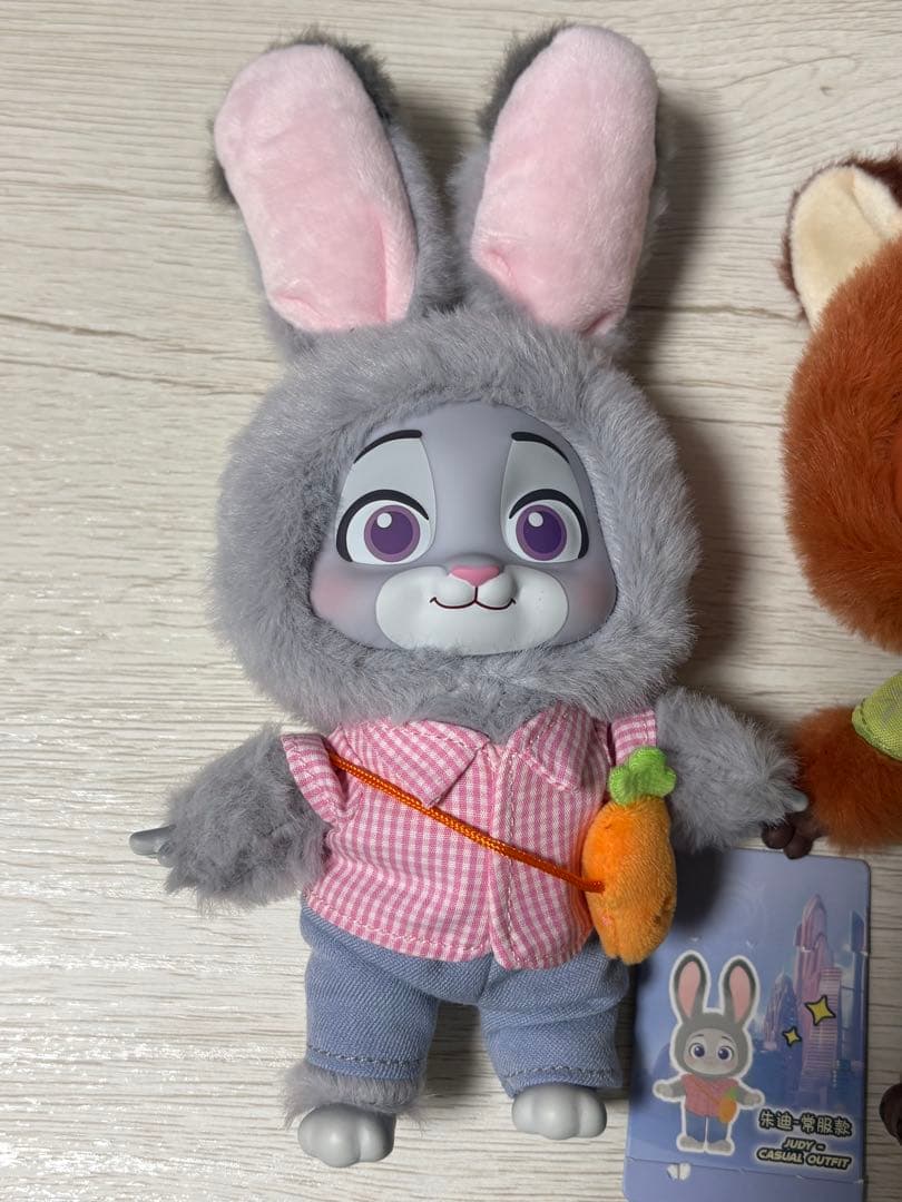 【正規品】TOPTOY ズートピア ニック、ジュディ