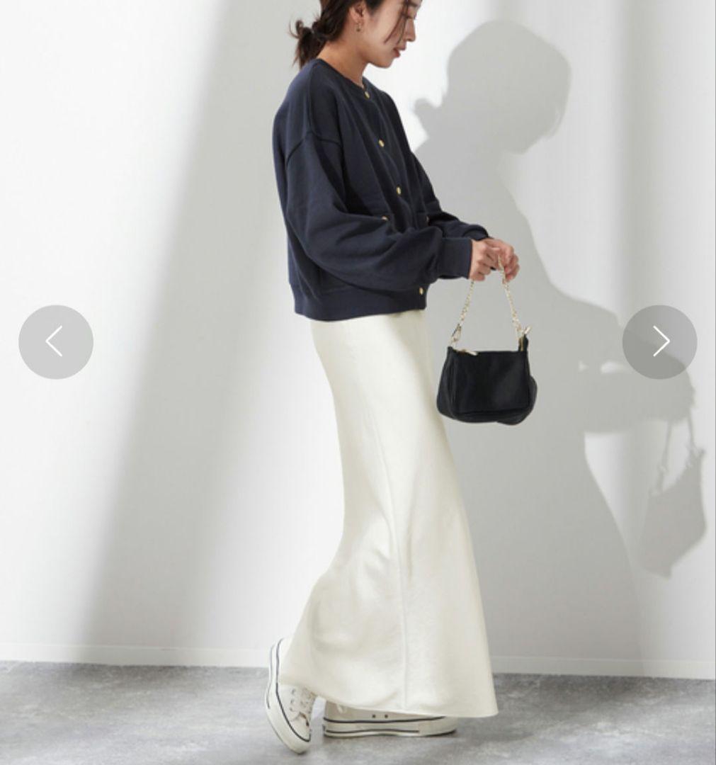 JOURNAL STANDARD L'ESSAGEサテンマキシスカート 38
